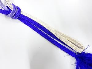 正絹　手組帯締め